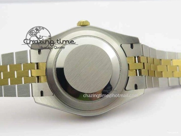 Jubilee YG Best Edition 41mm Bracelet Silver A2813 DateJust Maker BP Dial New Version II SS On 0422